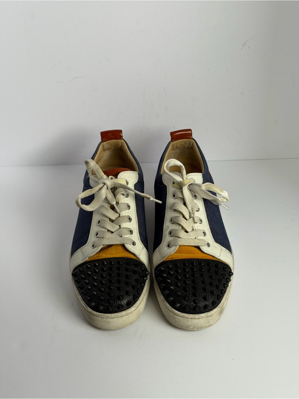 Christian Louboutin Louis Junior Spikes Sneakers Size 43